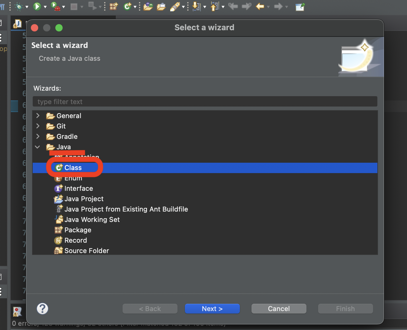Eclipse クラス作成2