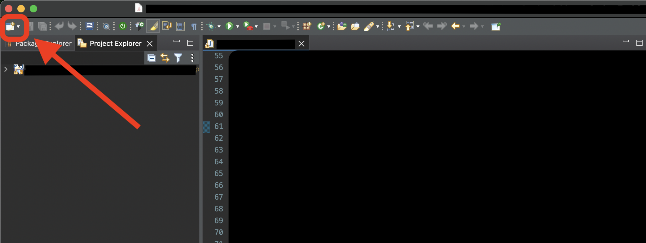 Eclipse クラス作成1
