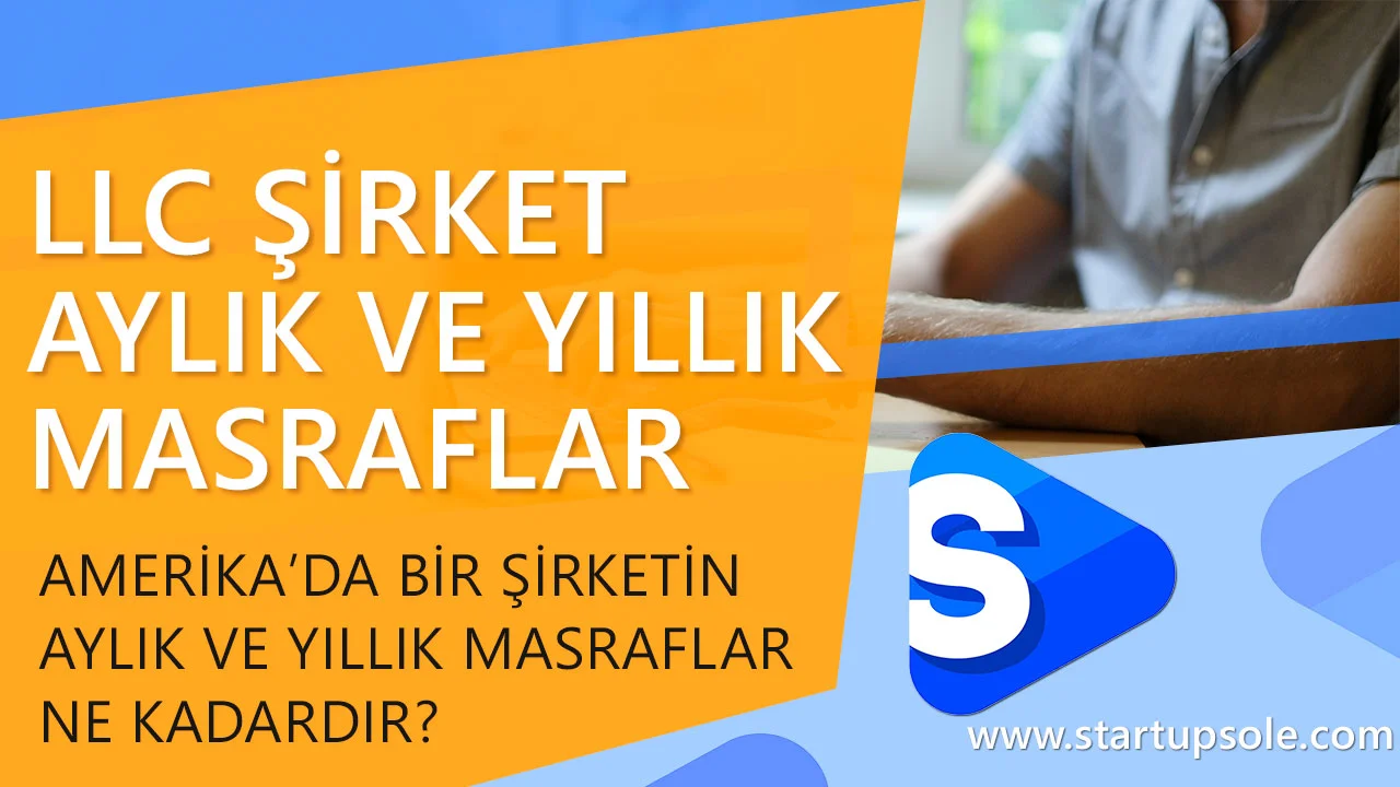 Amerika'da Bir Şirketin Aylık ve Yıllık Masrafları