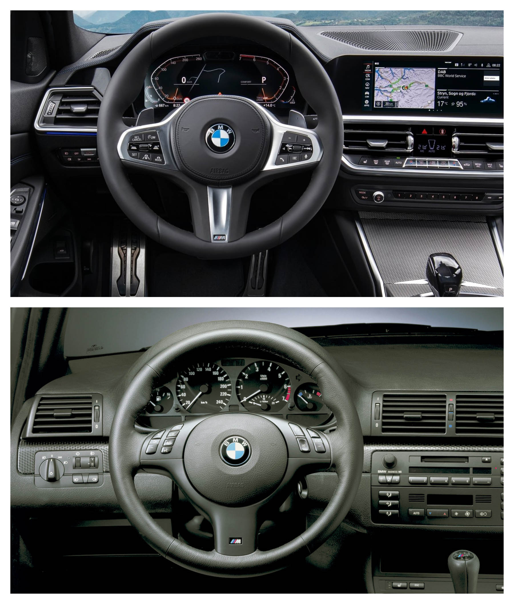 BMW 3 2020 vs 3 Compact 2003