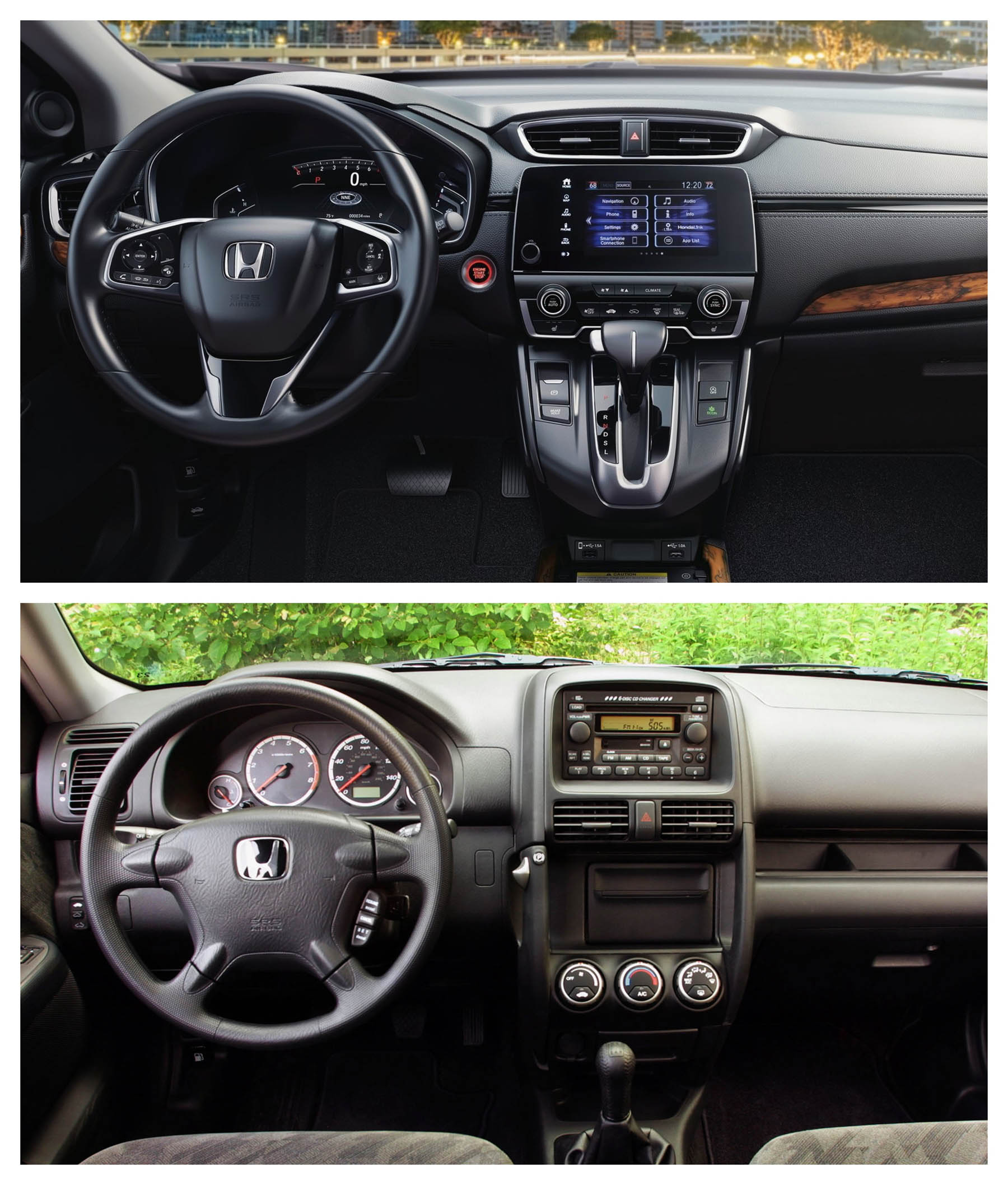 Honda CR-V 2021 vs CR-V 2003
