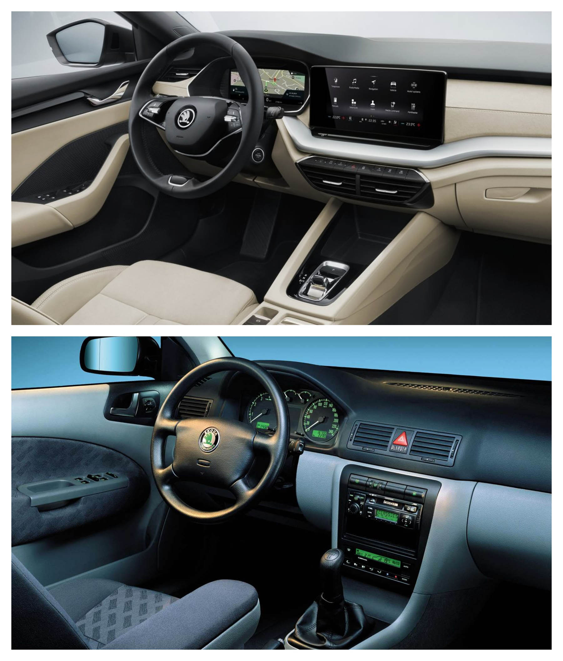 Skoda Octavia 2020 vs Octavia1999