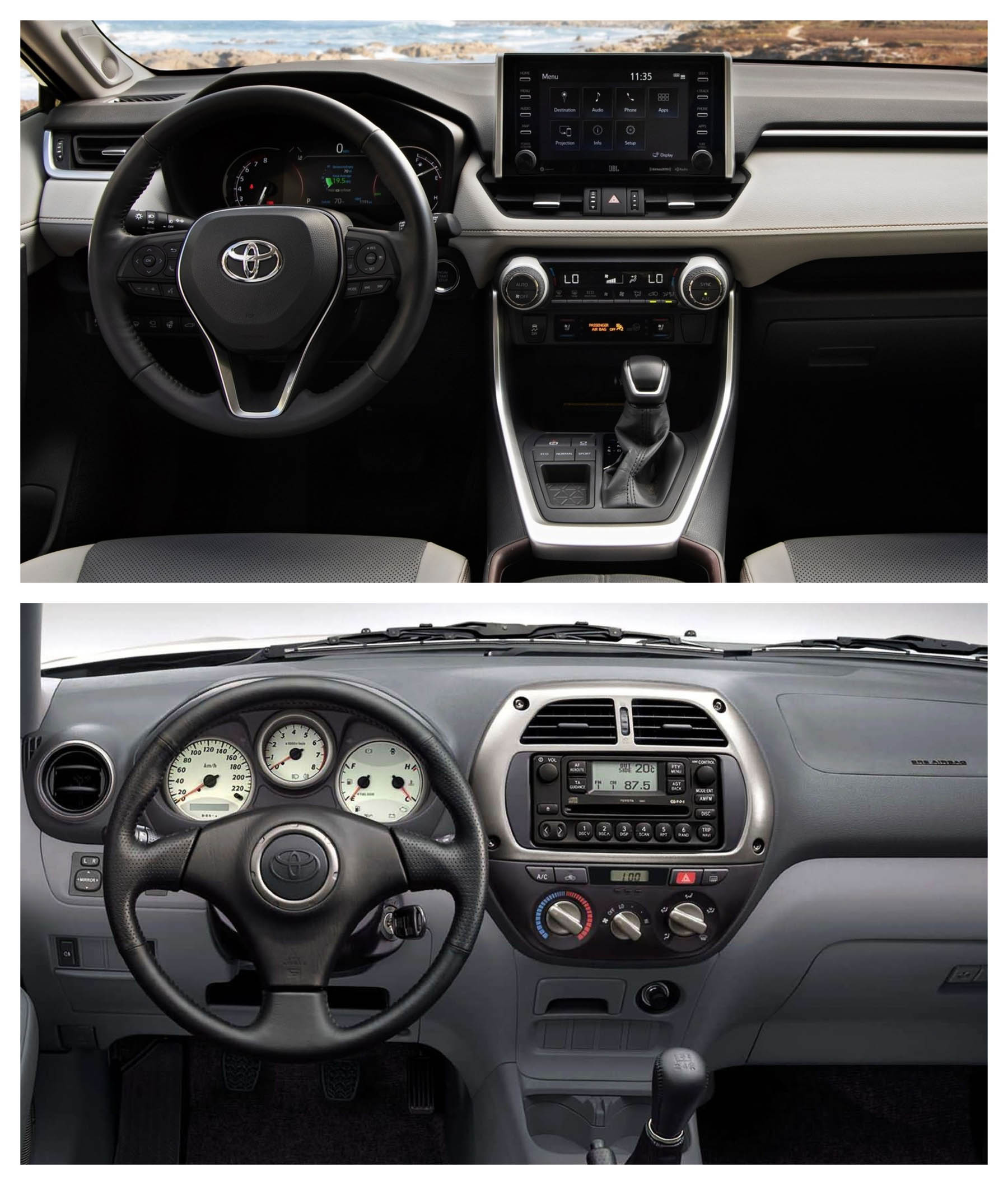Toyota RAV4 2020 vs RAV4 2003