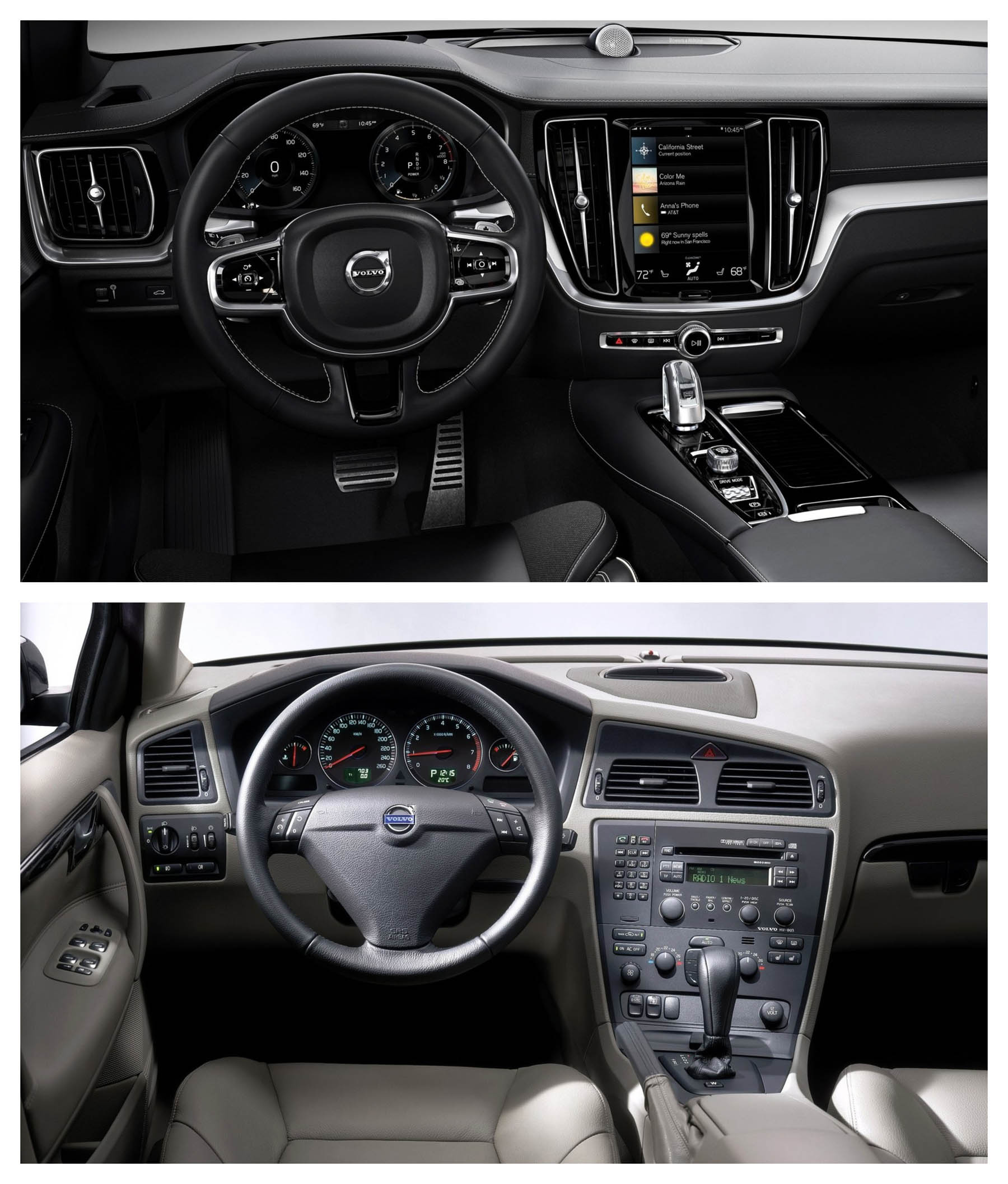Volvo S60 2020 vs S60 2005