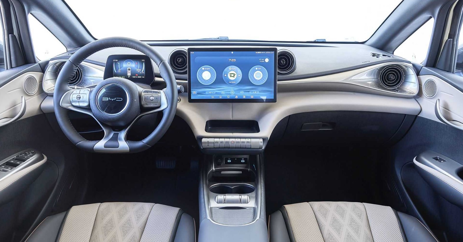 byd dolphin interior