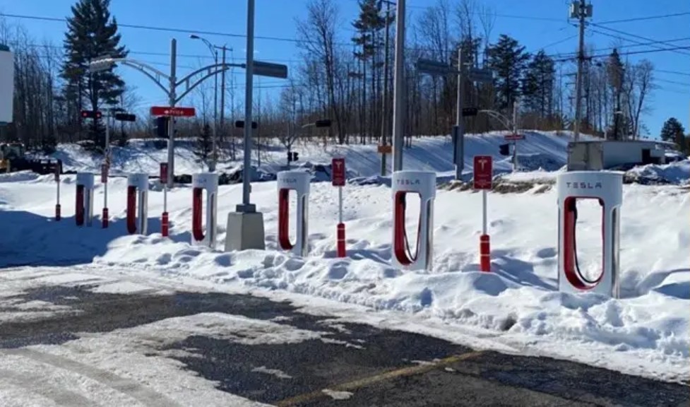 Tesla Opens The Largest Fast Charging Station In Sweden