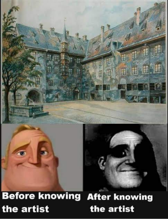 Before knowing Vs After knowing the artist