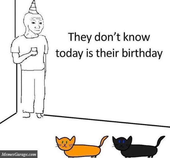 They Don't Know Today Is Their Birthday