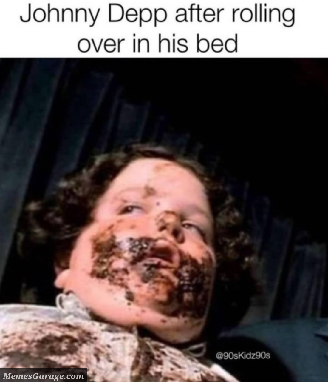 Johnny Depp After Rolling Over In His Bed