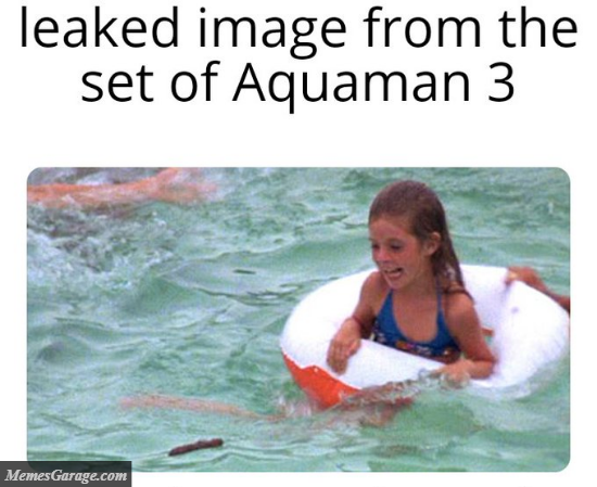 Leaked Image From The Set Of Aquaman 3