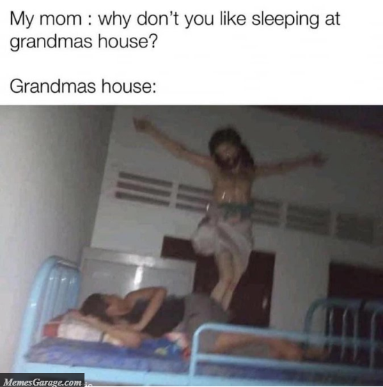 Why Don't You Like Sleeping At Grandmas House