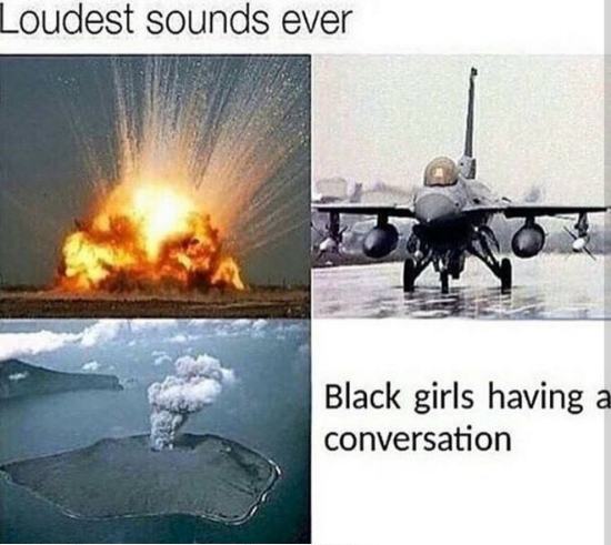 The Loudest Sounds Ever Meme