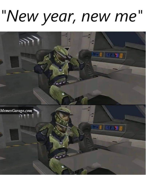 New Year, New Me Meme