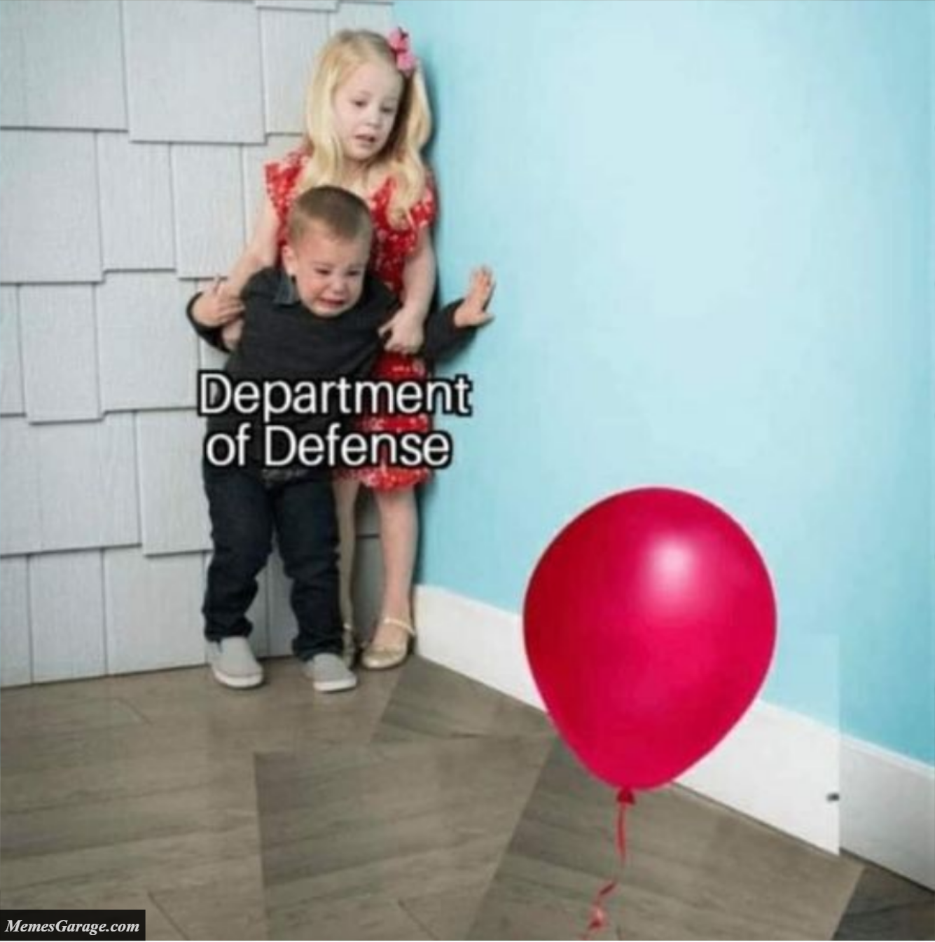 United States Department Of Defense Vs A Balloon Meme