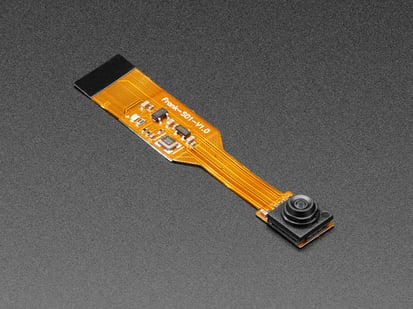 Zero Spy Camera for Raspberry Pi Zero - 120 Degree Focal Angle - Angled shot of camera module.