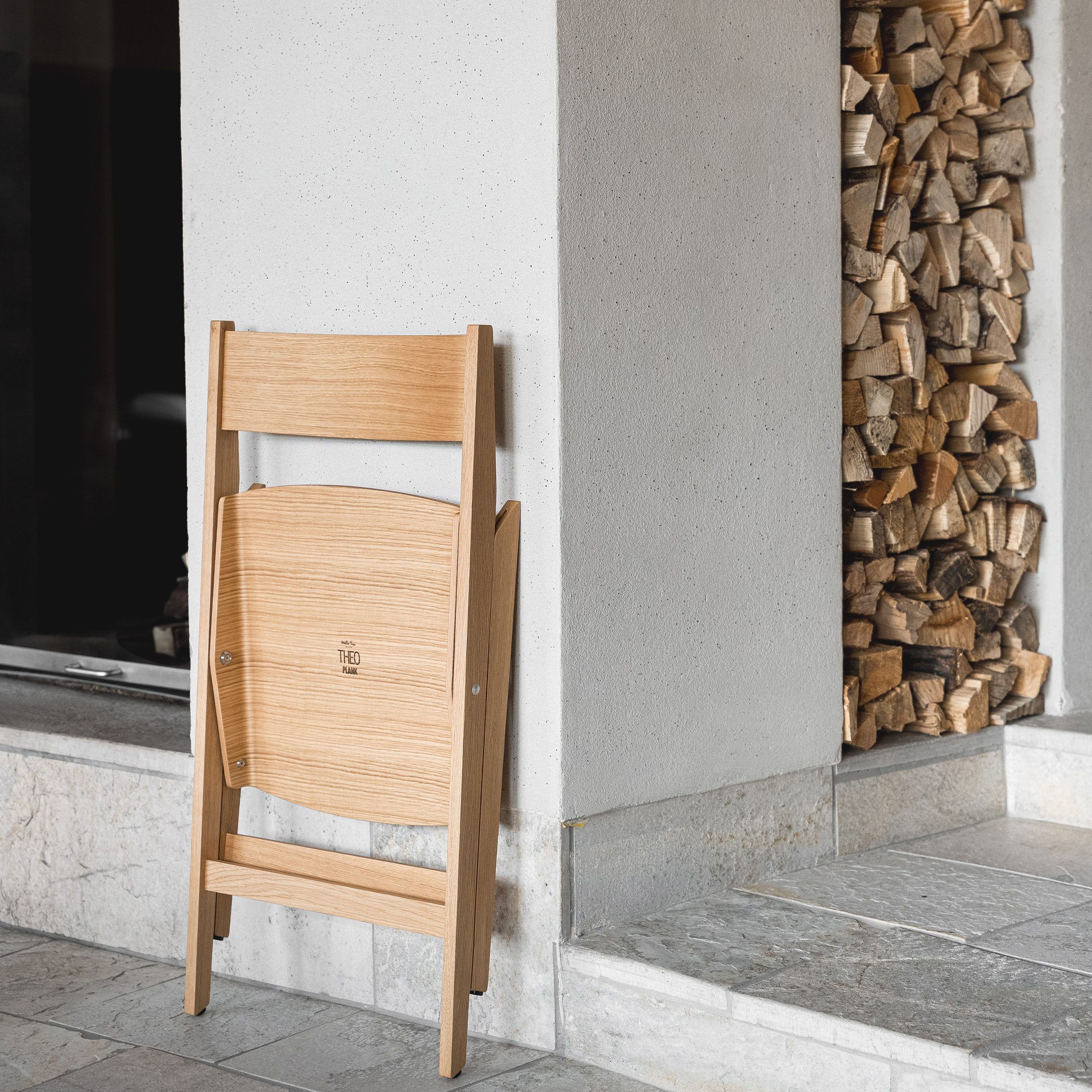 Theo folding chair by Matteo Thun and Benedetto Fasciana for Plank