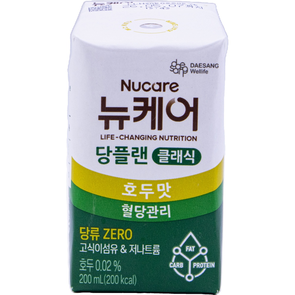 대상웰라이프 뉴케어 당플랜 클래식 호두맛 200mL