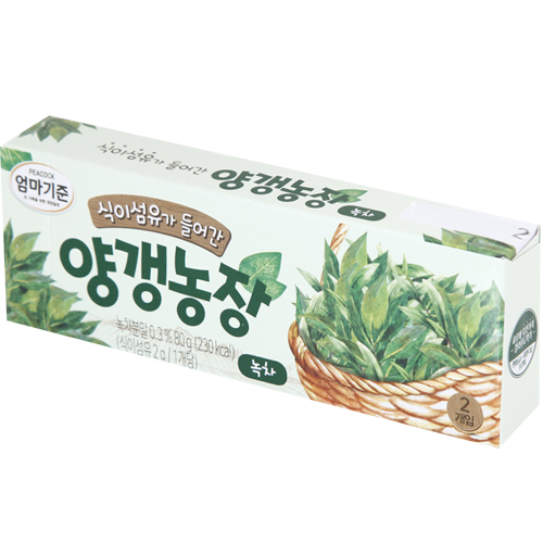 이마트 피코크 엄마기준 양갱농장 녹차 80g