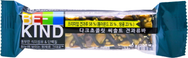 마즈 비카인드 다크초콜릿 씨솔트 견과류바 40g