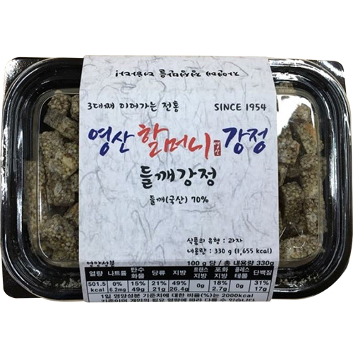 영산할머니강정 들깨강정 330g