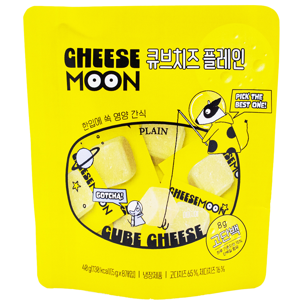 치즈문 큐브치즈 플레인 40g
