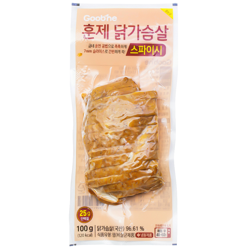 굽네 훈제 닭가슴살 스파이시 100g