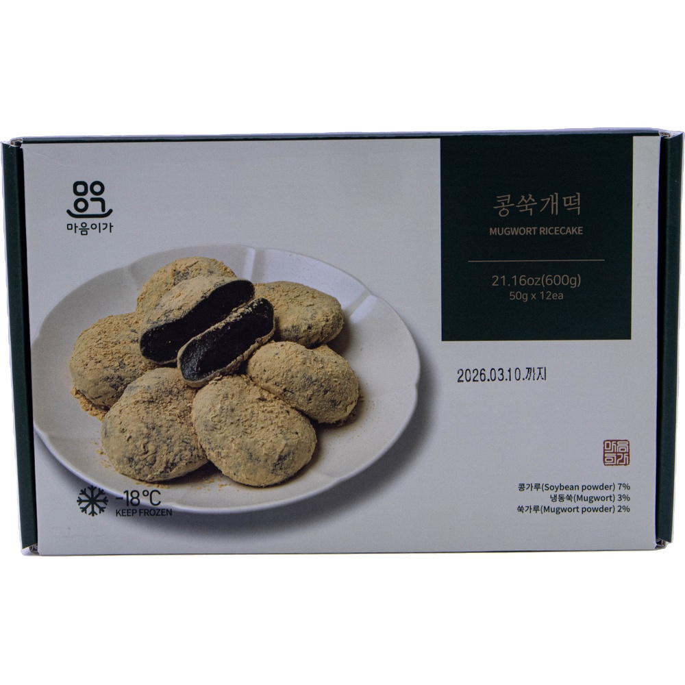 마음이가 콩쑥개떡 50g