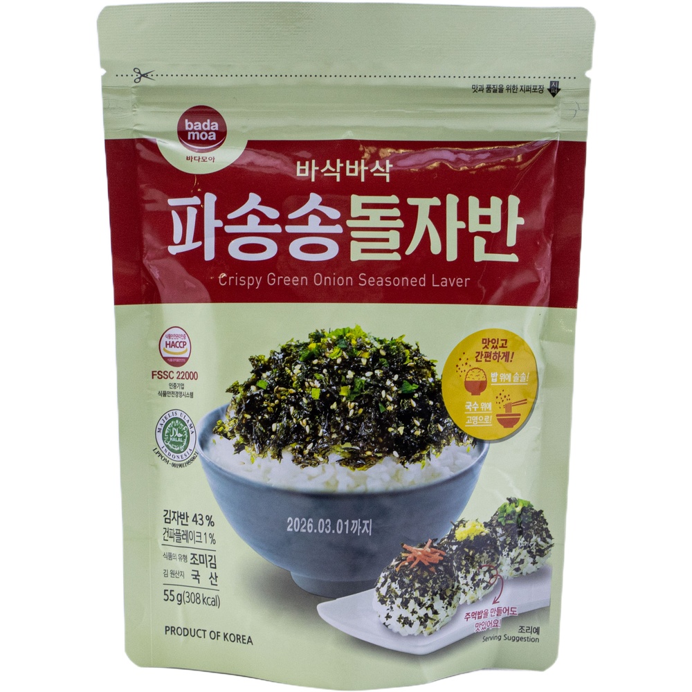 대양식품 바다모아 파송송 돌자반 55g