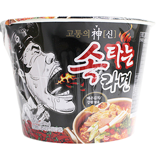 팔도 고통의신 속타는라면 105g
