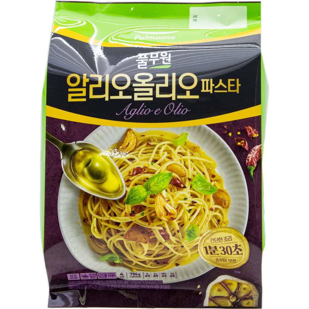 풀무원 알리오올리오 파스타 198.5g