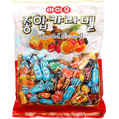 동아제과 바이오 종합 캬라멜 820g