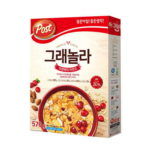 동서 포스트 그래놀라 크랜베리 아몬드 570g
