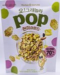 오리온 마켓오네이처 오그래놀라팝 현미아몬드 480g