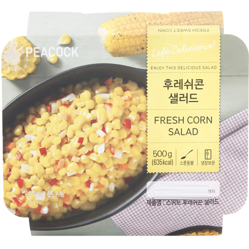 피코크 후레쉬콘 샐러드 500g