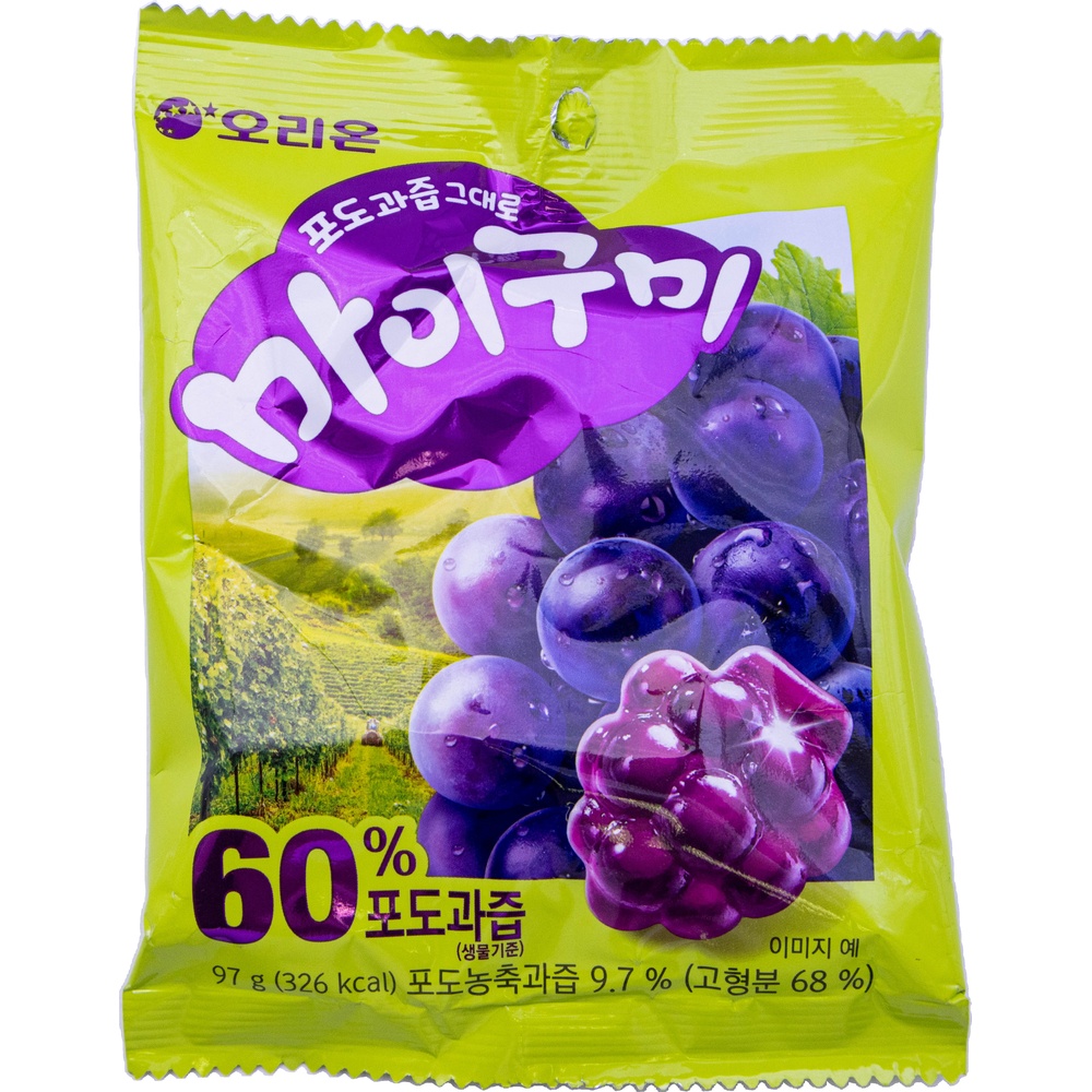 오리온 포도과즙 그대로 마이구미 97g