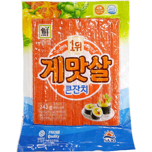 사조대림 게맛살 큰잔치 243g