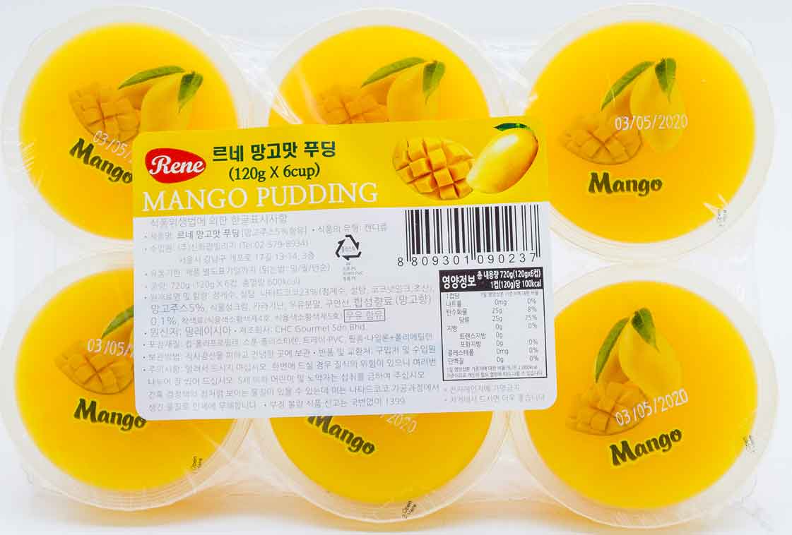 르네 망고맛 푸딩 720g
