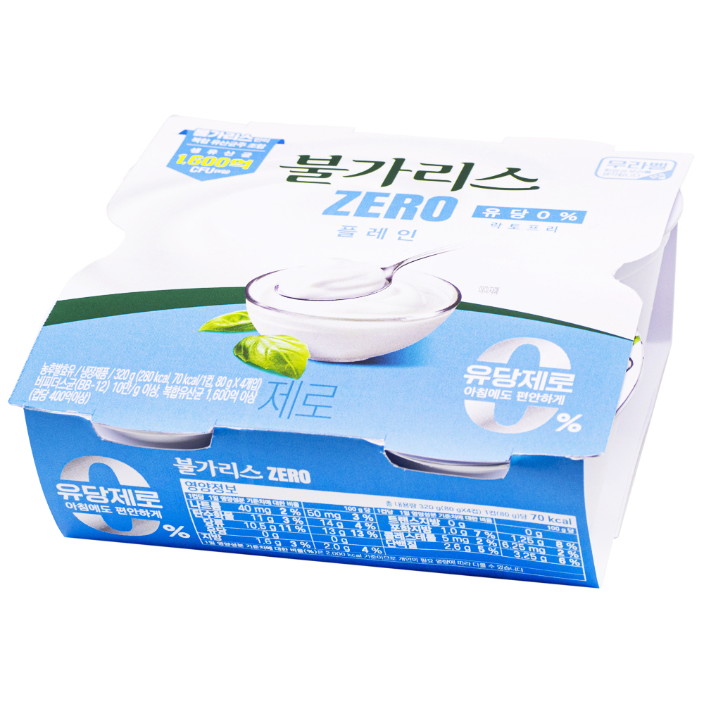 남양 불가리스 제로 플레인 80g