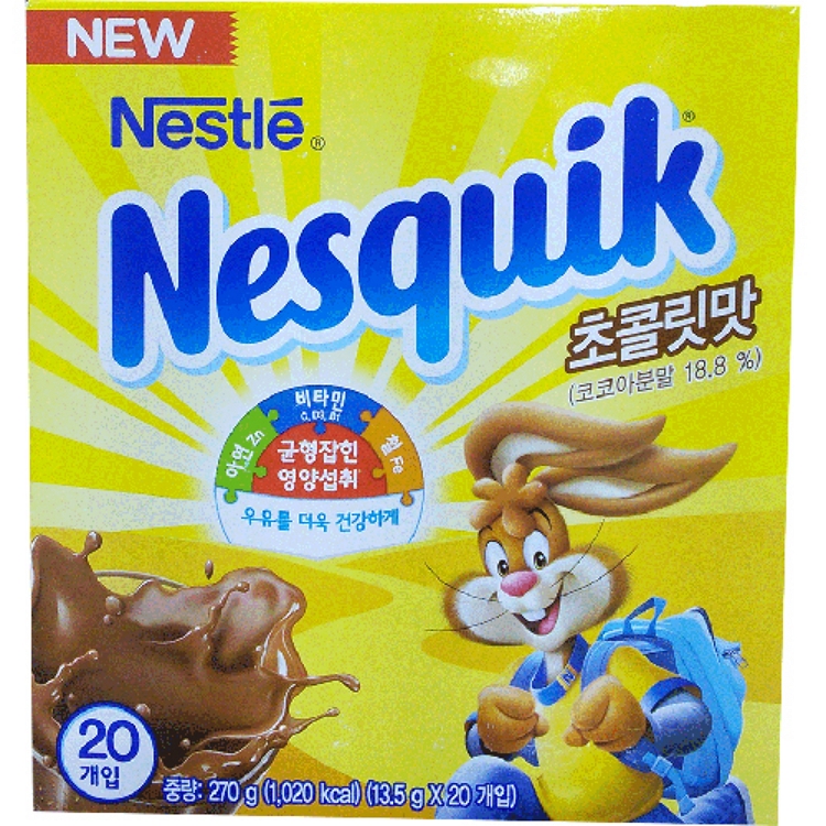 네슬레 네스퀵 초콜릿맛 270g