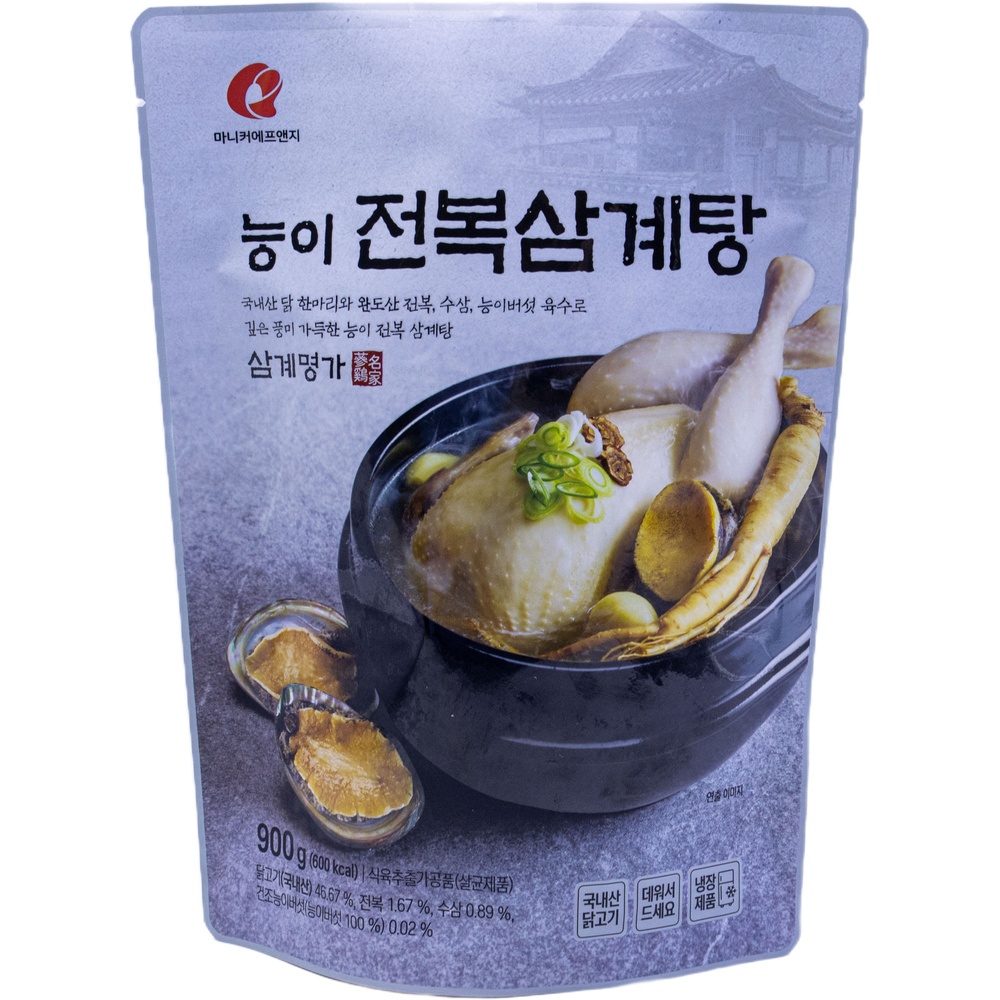 마니커 삼계명가 능이 전복삼계탕 900g
