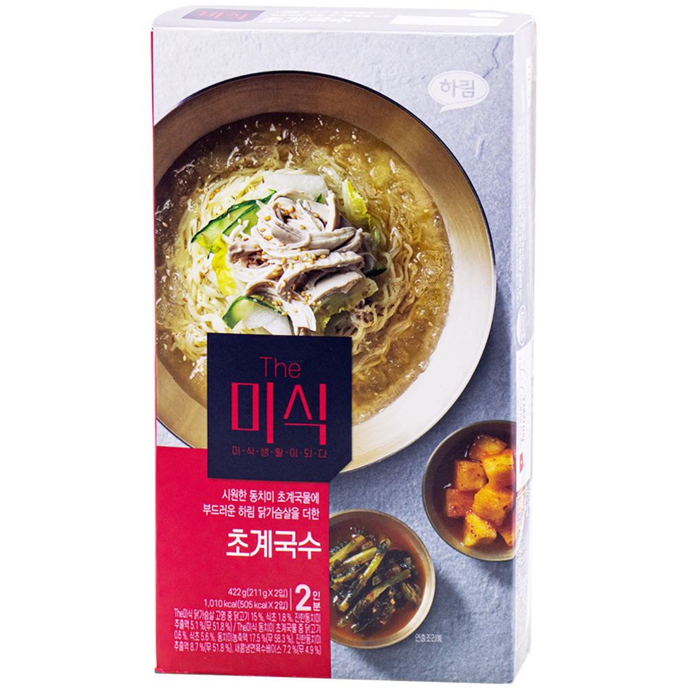 하림 더 미식 초계국수 422g