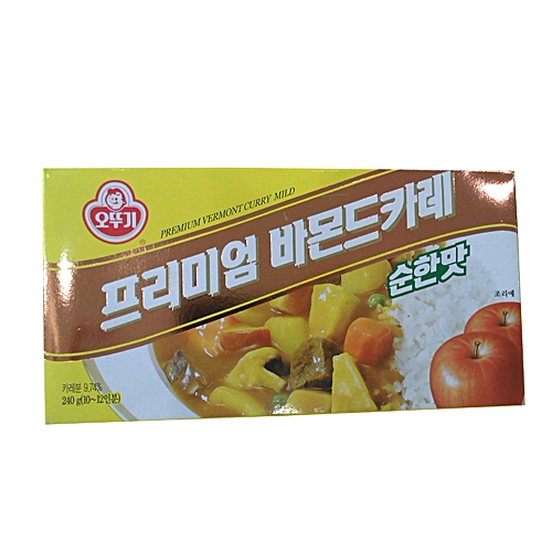 오뚜기 프리미엄 바몬드카레 순한맛 200g