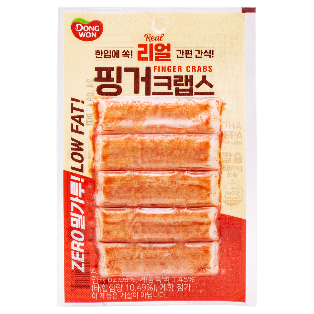 동원 리얼 핑거크랩스 40g