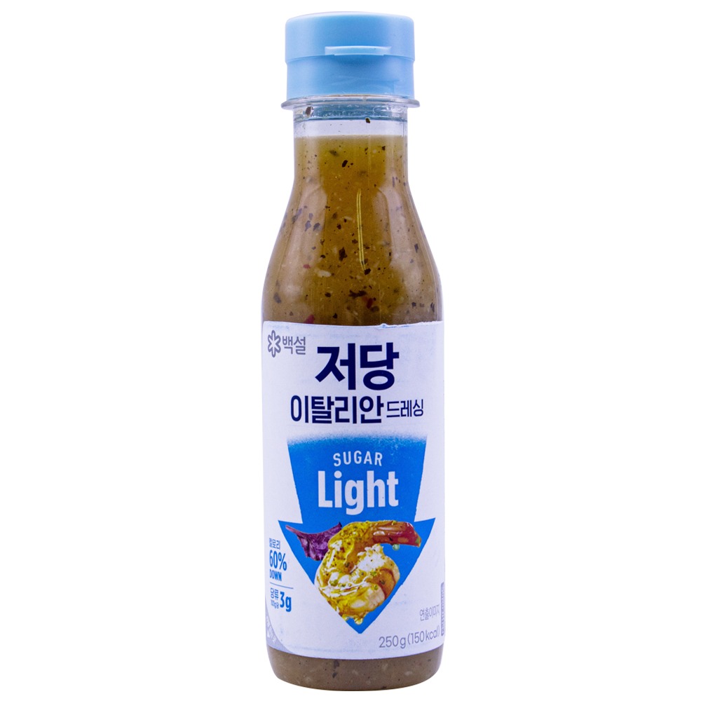 CJ 백설 저당 이탈리안 드레싱 250g