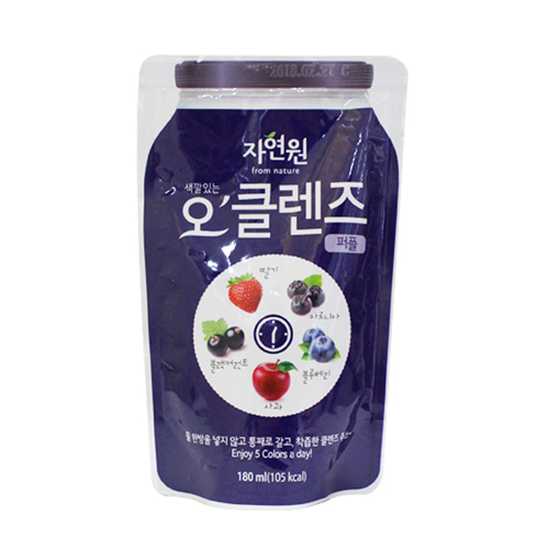 자연원 오클렌즈 퍼플 180ml
