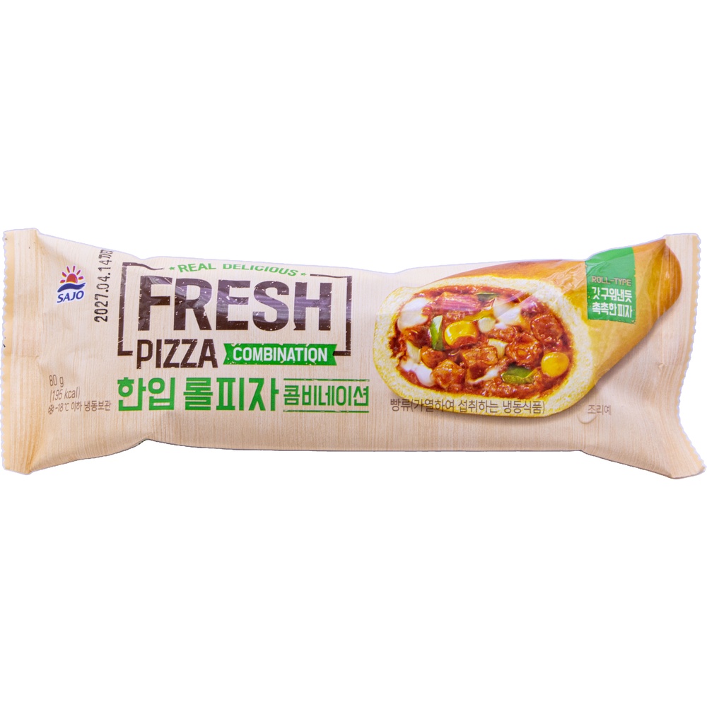 사조 한입롤피자 콤비네이션 80g