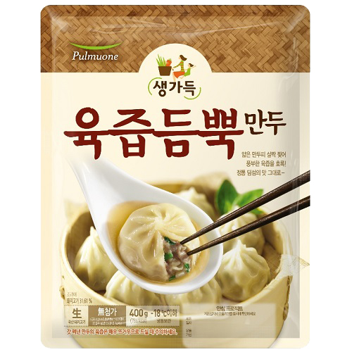 풀무원 생가득 육즙듬뿍만두 400g