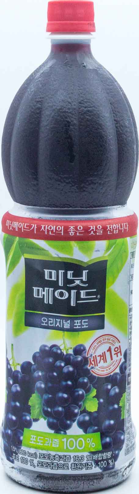 코카콜라 미닛메이드 오리지널 포도 1.5L