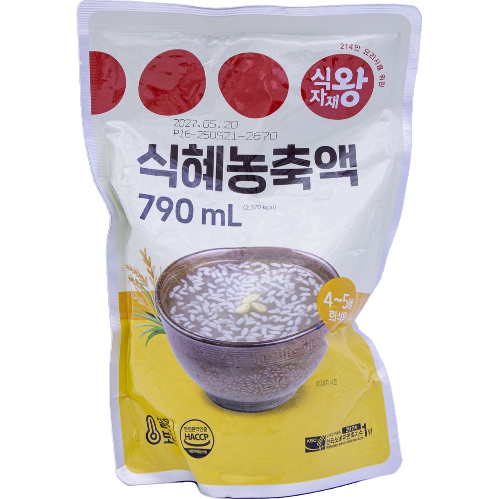 식자재왕 식혜농축액 790mL