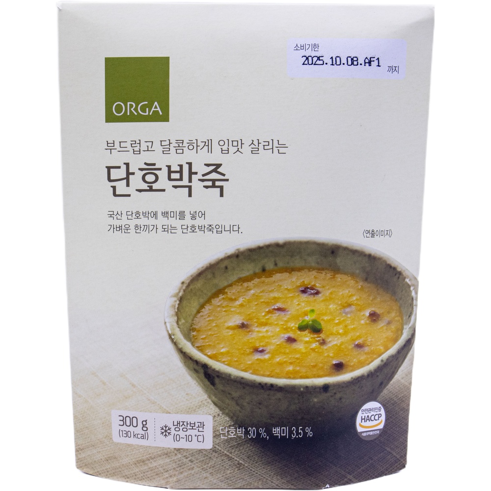 풀무원 올가 단호박죽 300g